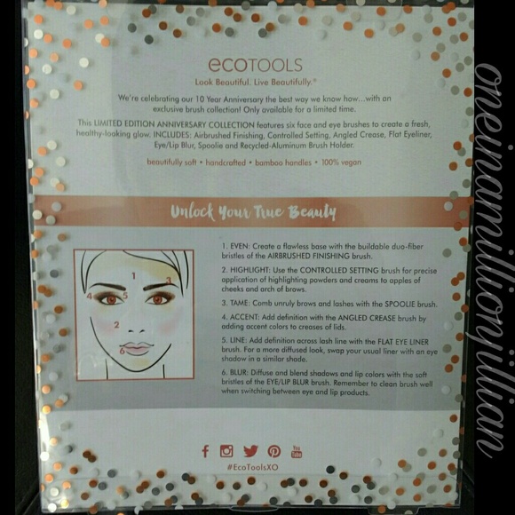 LE  Ecotools 10th Anniversary Collection Brush Set - Picture 3 of 4